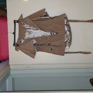 Light Brown - Dress /Causal jacket